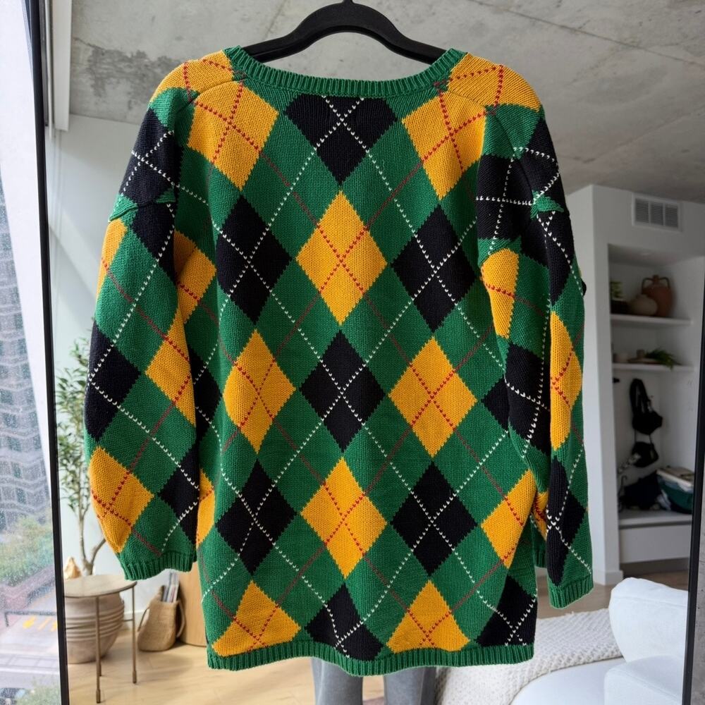 GAP Vintage Argyle Sweater - Picture 3 of 4